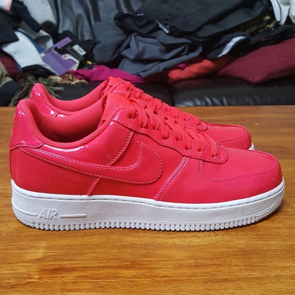 pink patent leather air force ones